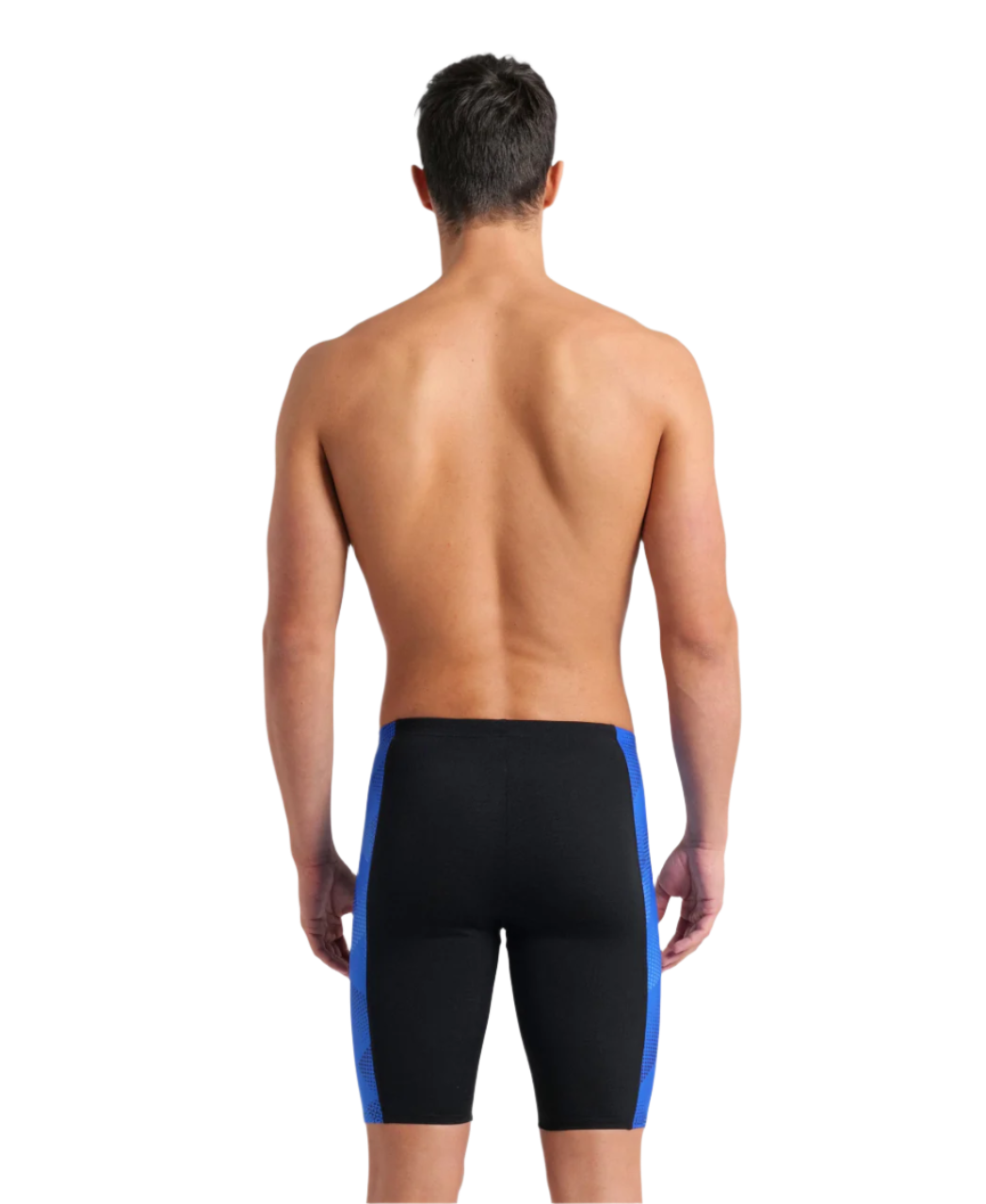 Arena Men's Halftone Jammer - Black/Team Royal