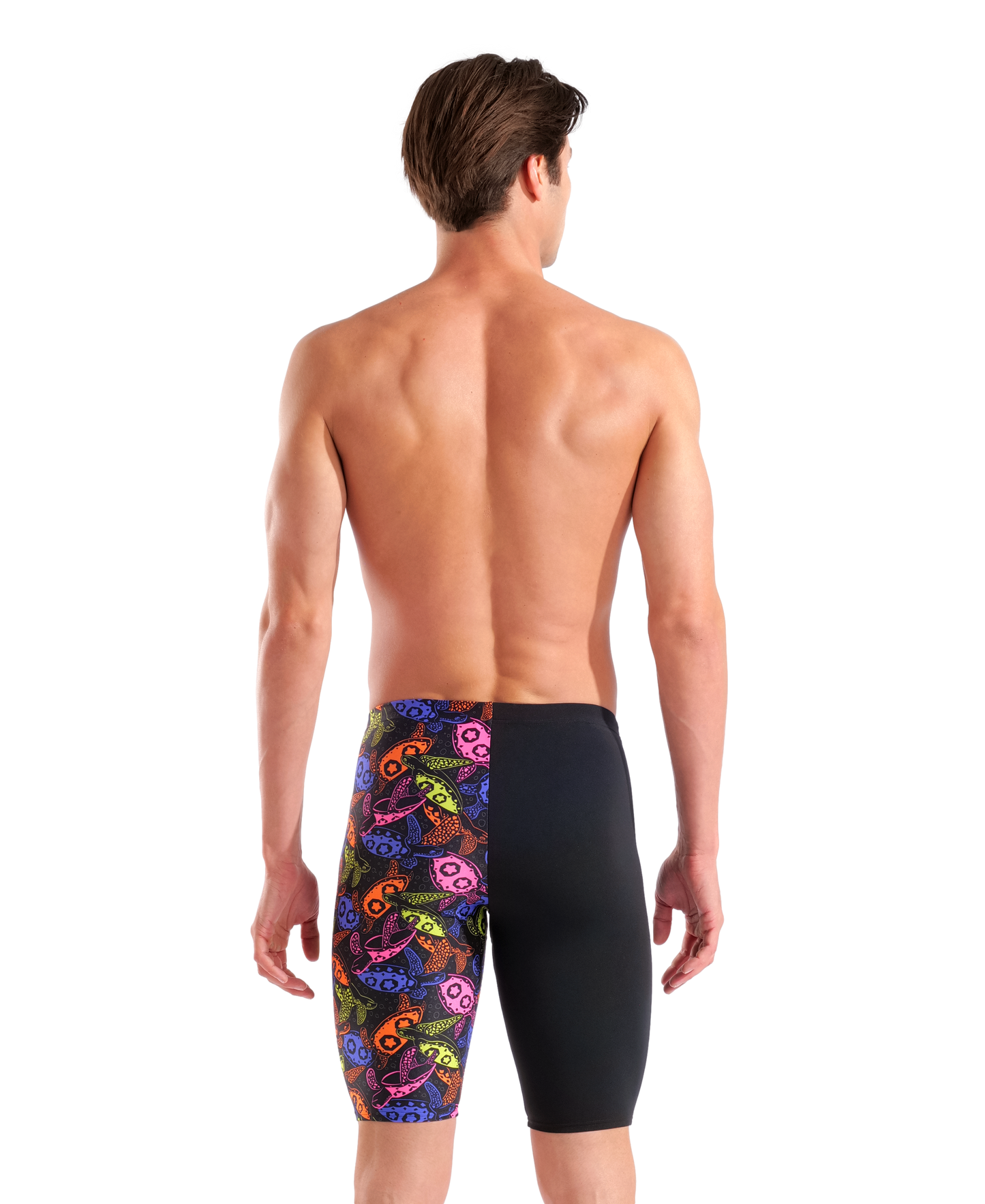 Arena Men's Jammer - Sea Turtles Black