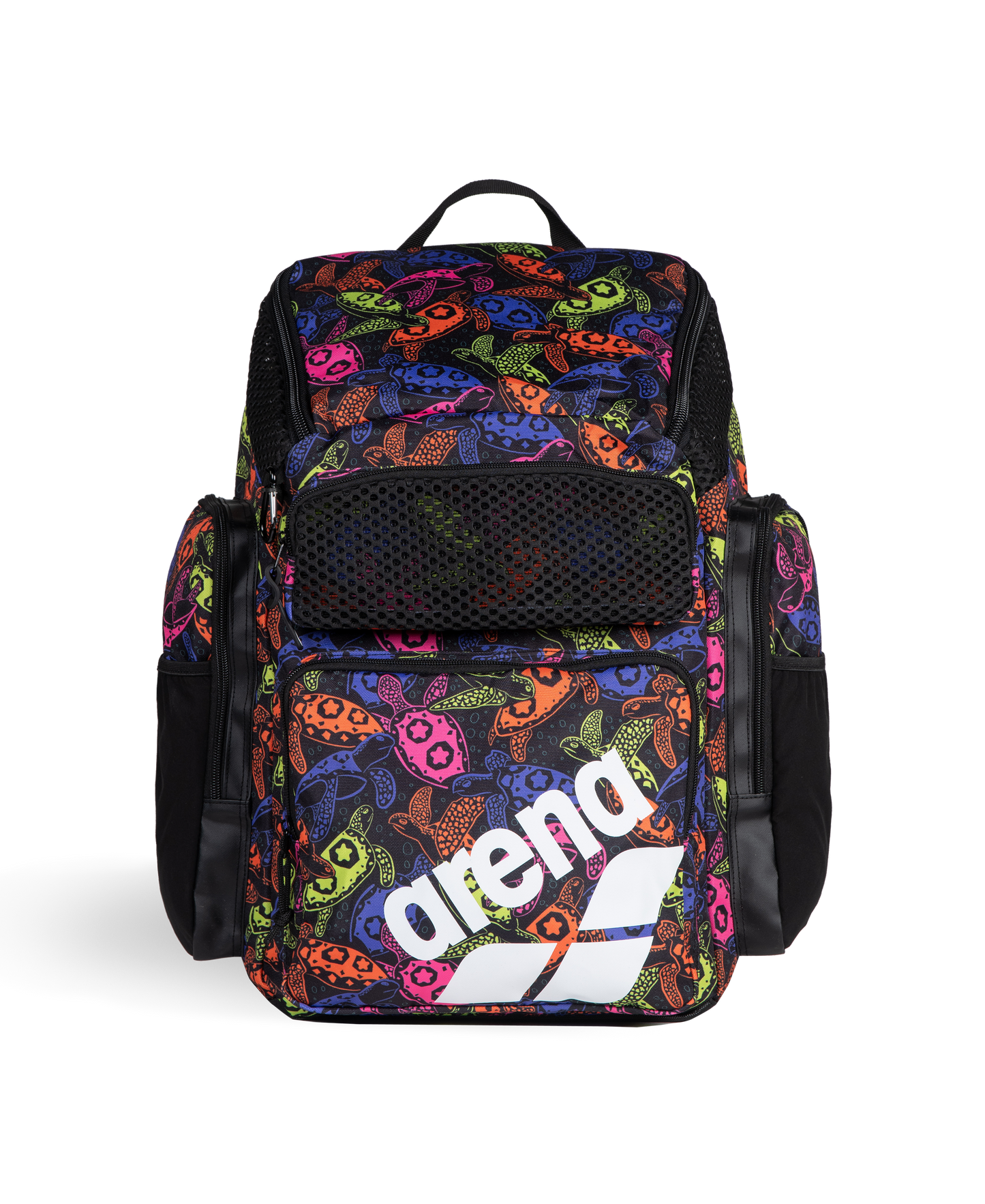 Arena One Go 45L Print Backpack - Sea Turtles Black