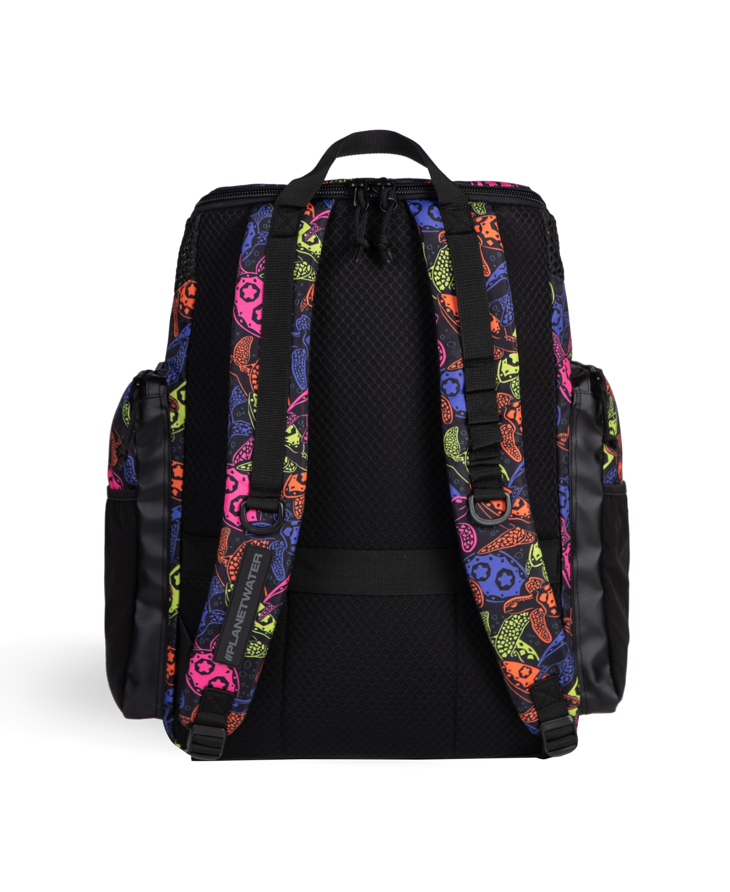 Arena One Go 45L Print Backpack - Sea Turtles Black