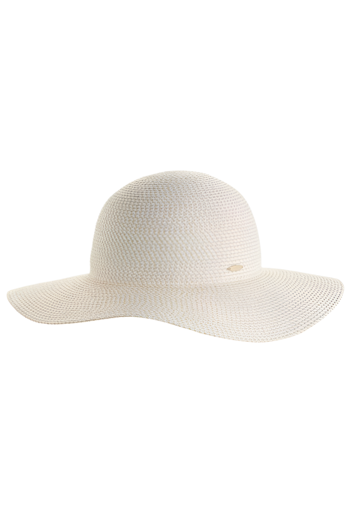 Coolibar Blake Elegant Floppy Sun Hat UPF 50+ - Ivory