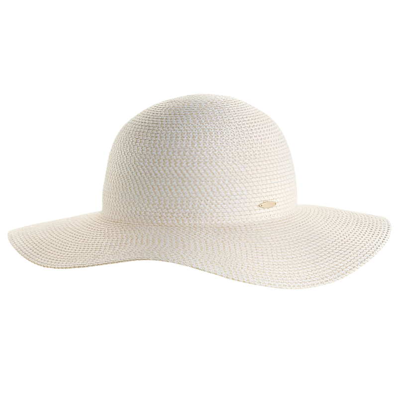 Coolibar Blake Elegant Floppy Sun Hat UPF 50+ - Ivory