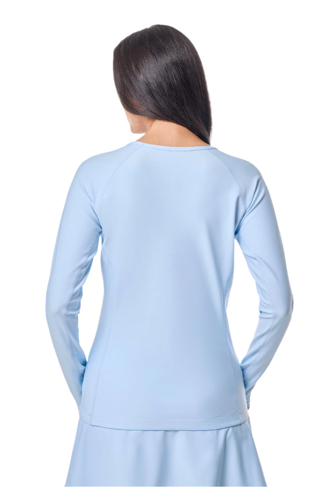 Coolibar Women's Hightide Long Sleeve Swim Shirt UPF 50+ - Skyride