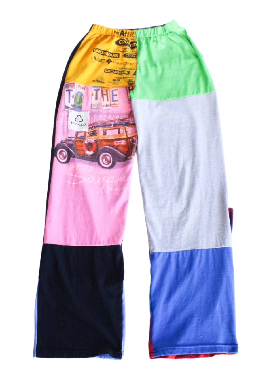 American Recycled Clothing Graphic Tee Pants - Assorted