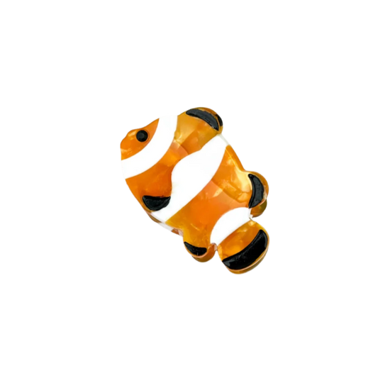 SSR Acetate Mini Clownfish Claw Hair Clip