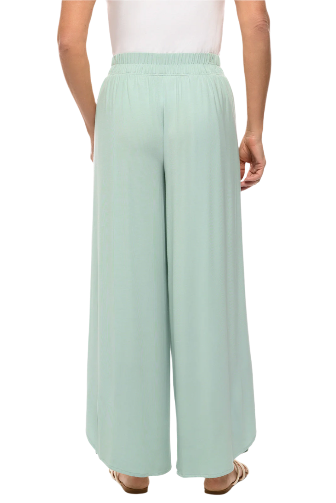 Coolibar Women's Lynsu Wide Leg Pants UPF 50+ - Misty Aqua