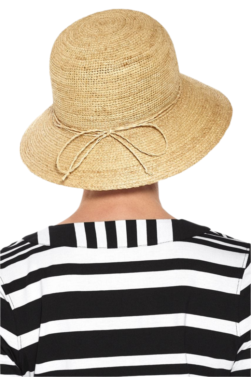 Coolibar Carolina Summer Cloche Hat UPF 50+ - Natural