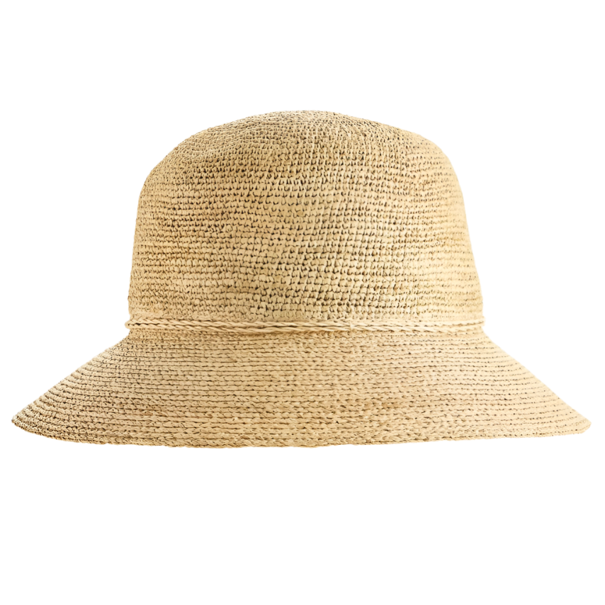 Coolibar Carolina Summer Cloche Hat UPF 50+ - Natural