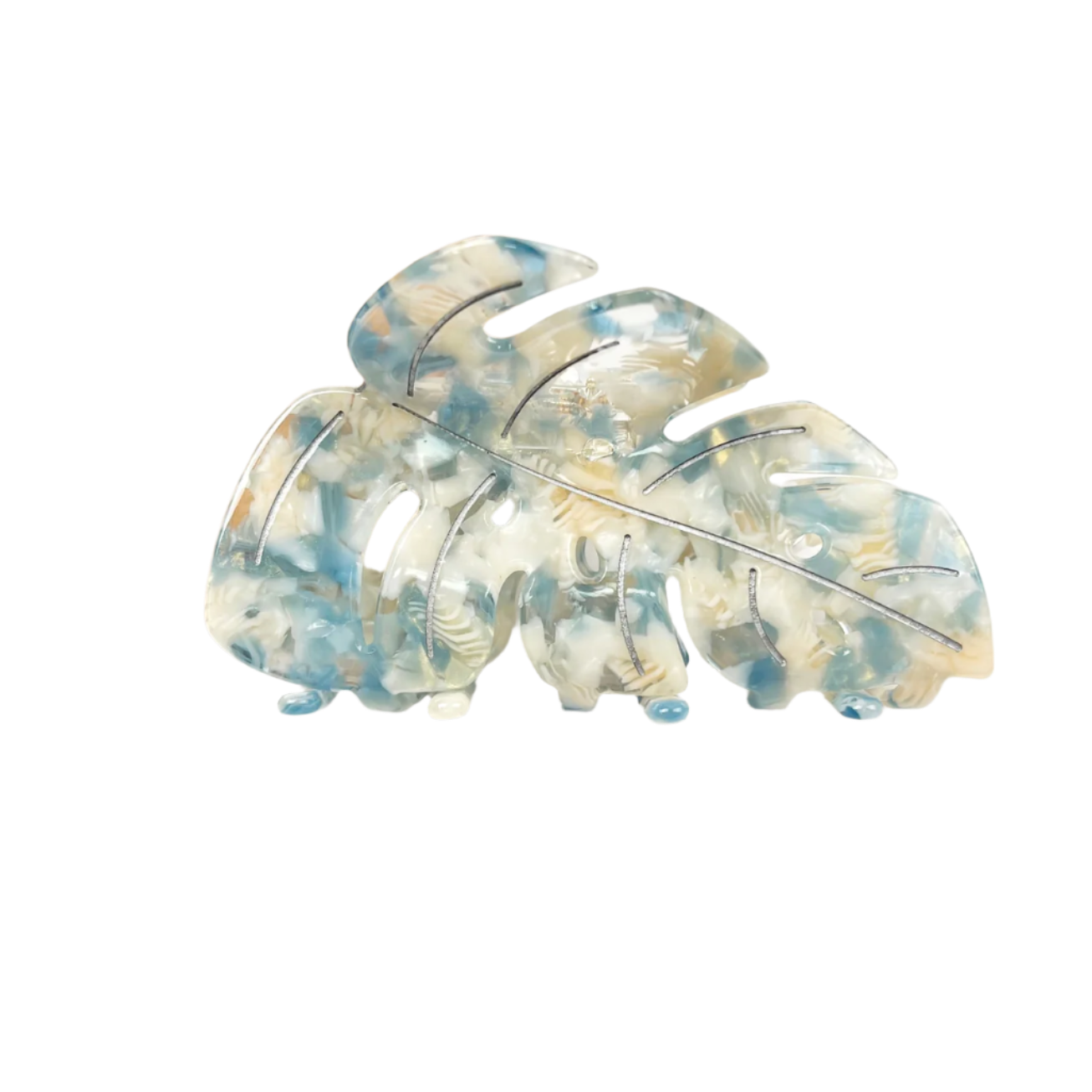 SSR Leaf Hair Claw Clip - Blue