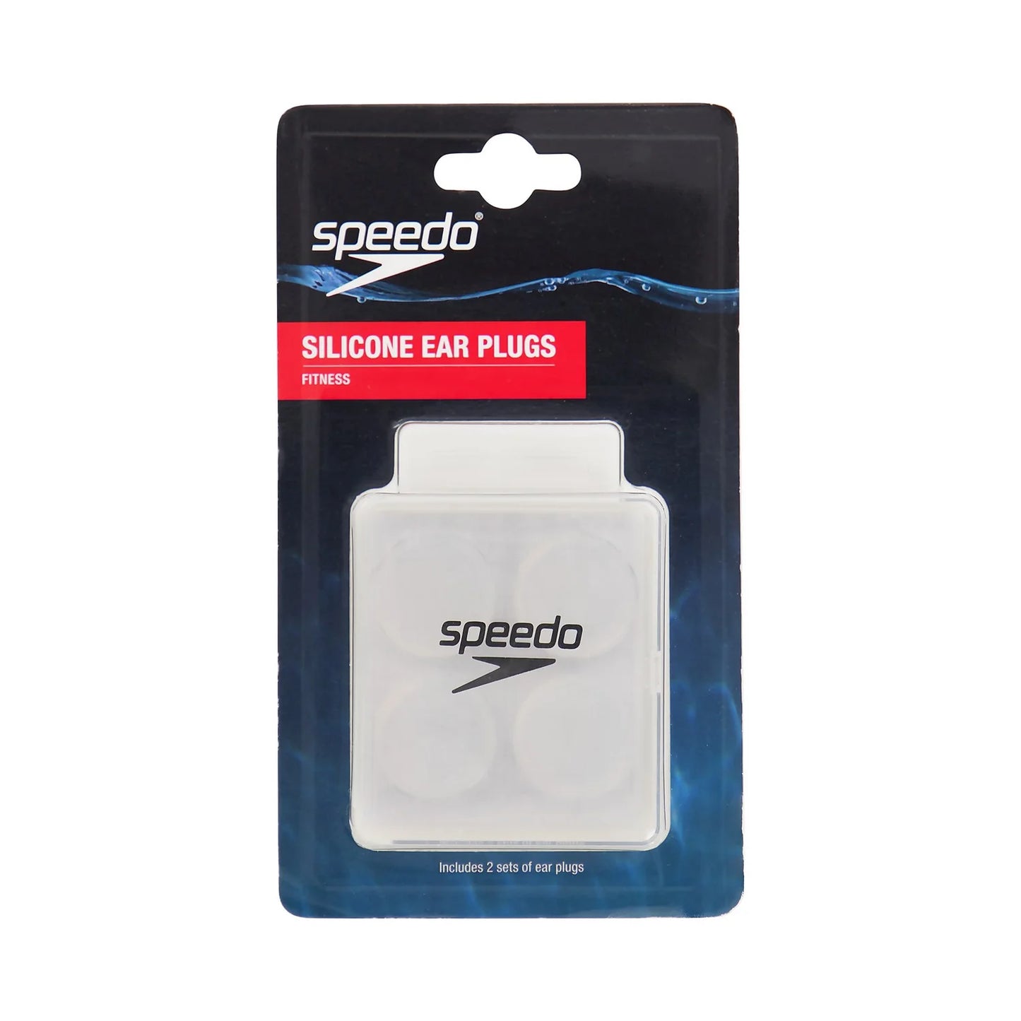 Speedo Silicone Ear Plugs - Clear