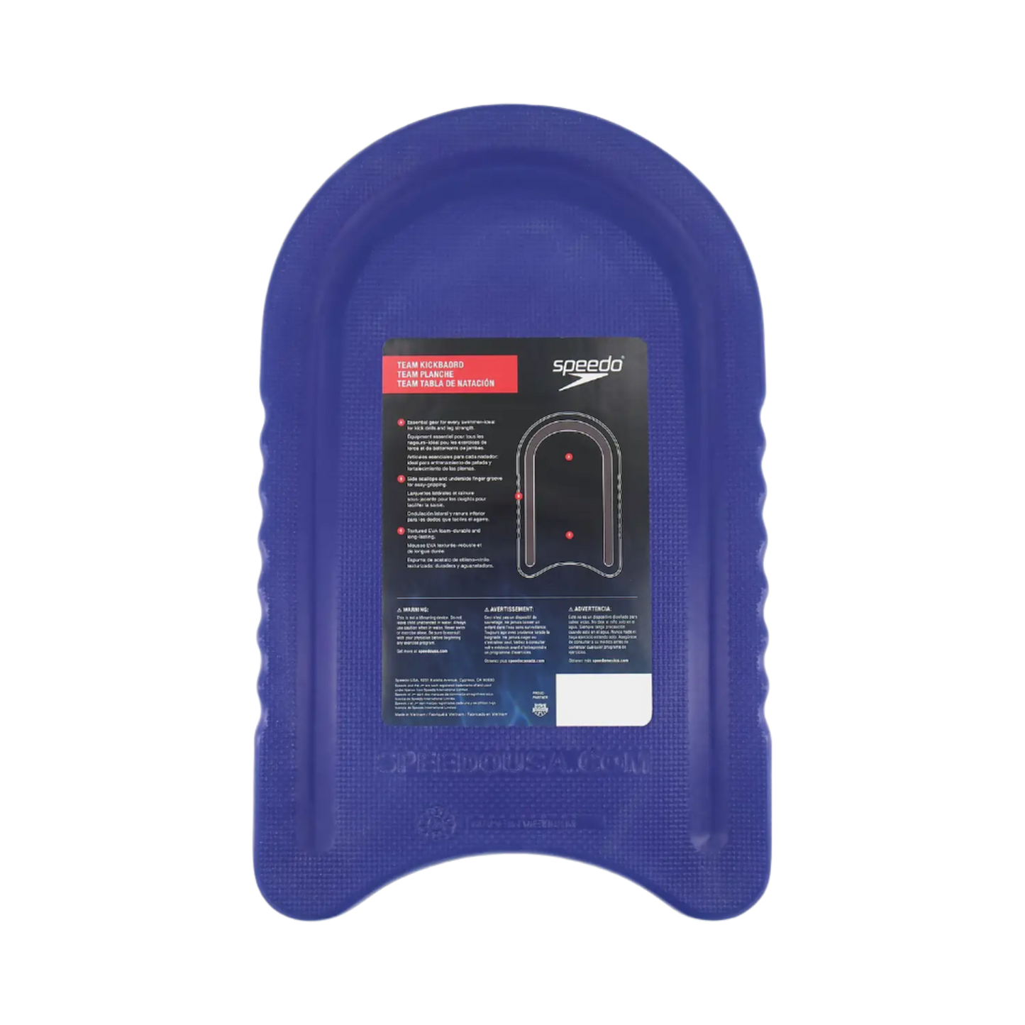 Speedo Adult Team Kickboard - Blue