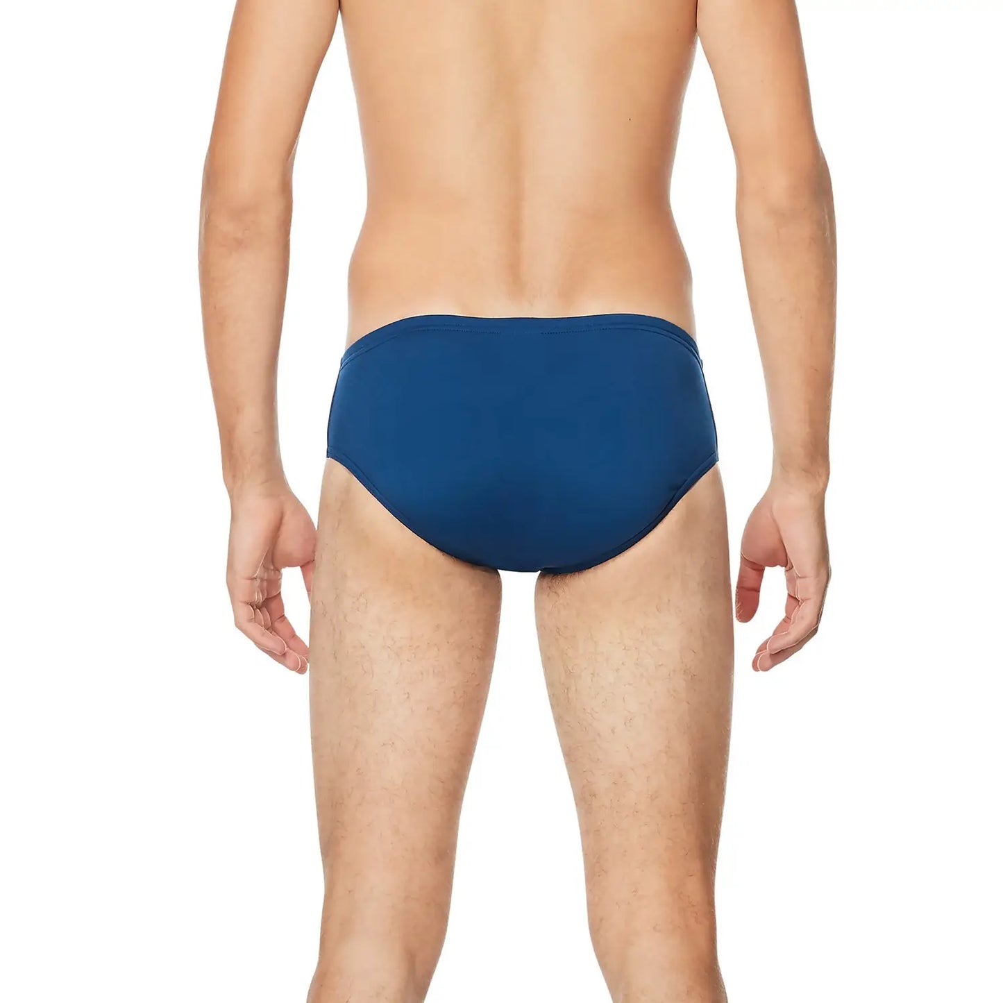 Speedo Endurance Men's Solid Brief Swimsuit - Navy