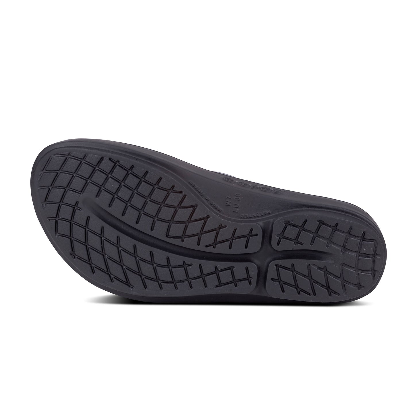 Oofos Oolala Women's Sandal - Black - FINAL SALE