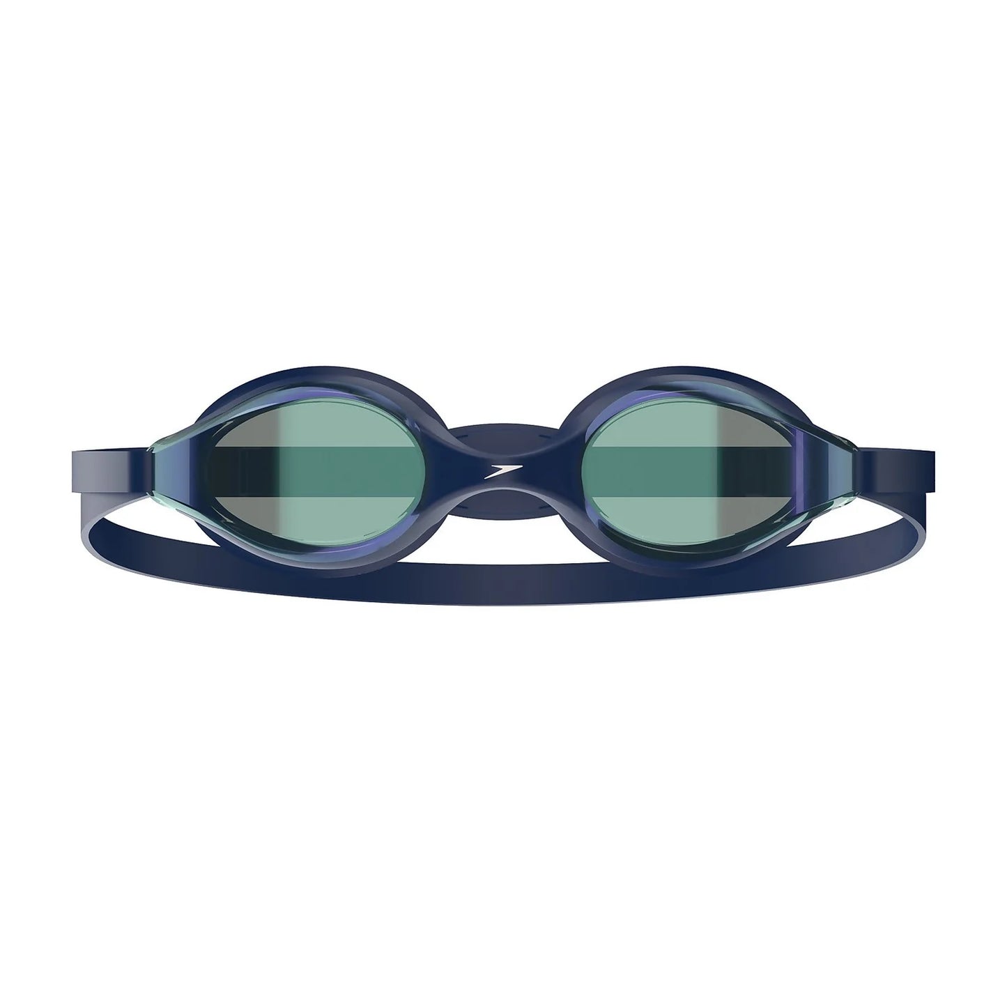 Speedo Unisex Hyper Flyer Mirrored TLAT Youth Racing Goggle - Navy