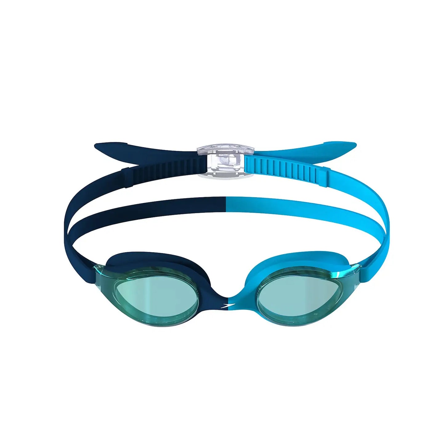 Speedo Unisex Hyper Flyer Limited Edition Mirrored Junior Ages 6-14 Goggle - Blue Navy