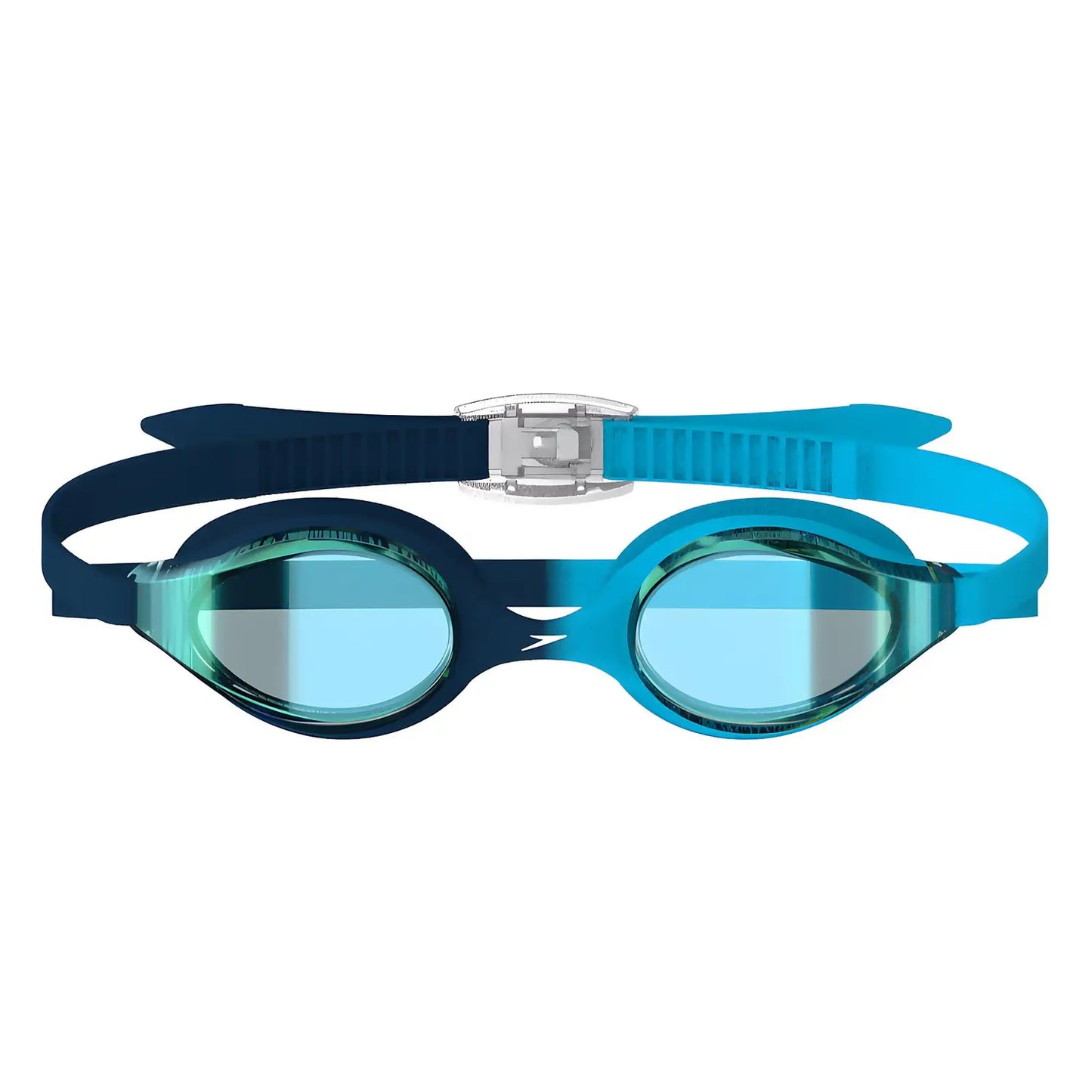 Speedo Unisex Hyper Flyer Limited Edition Mirrored Junior Ages 6-14 Goggle - Blue Navy