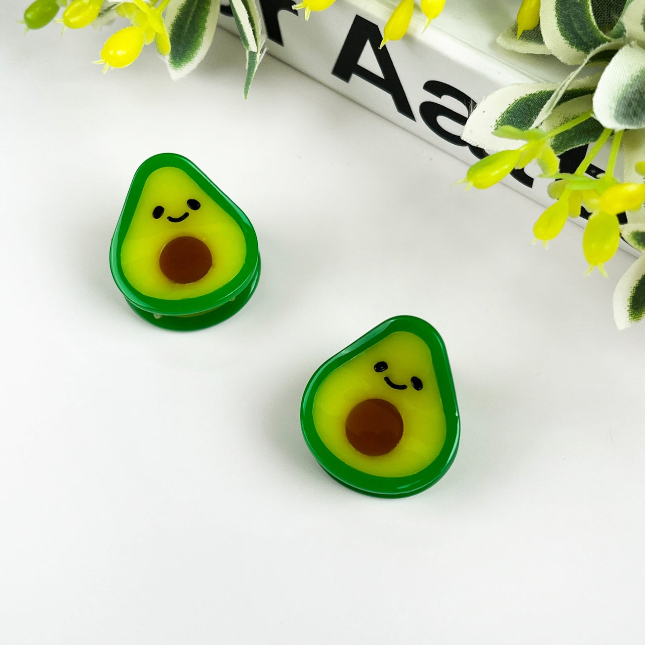 SSR Acetate Mini Avocado Claw Clip