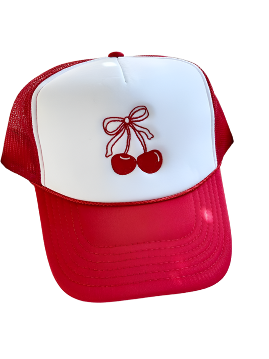 SSR Trucker Hat - Cherry Bow