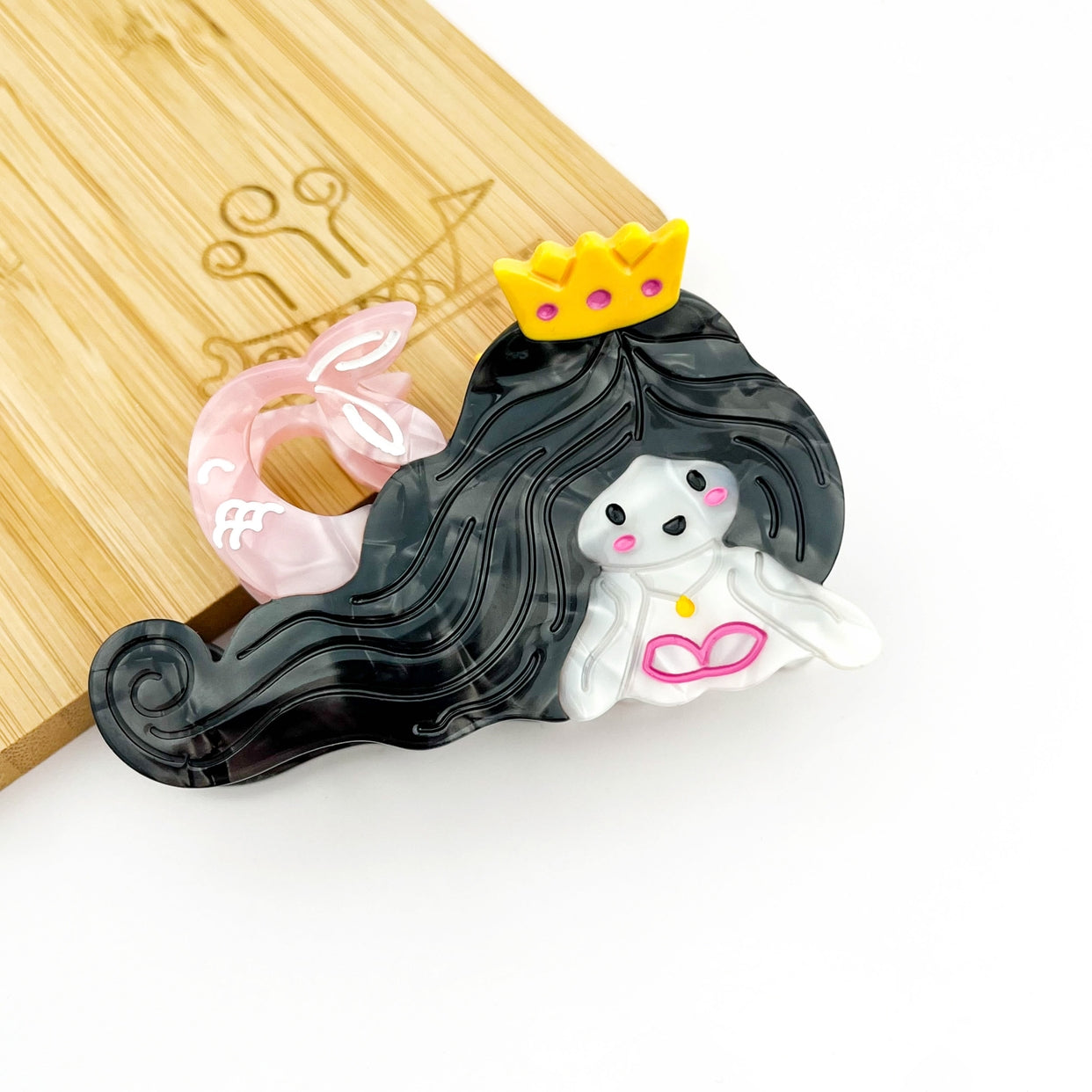 SSR Acetate Mermaid Hair Claw Clip