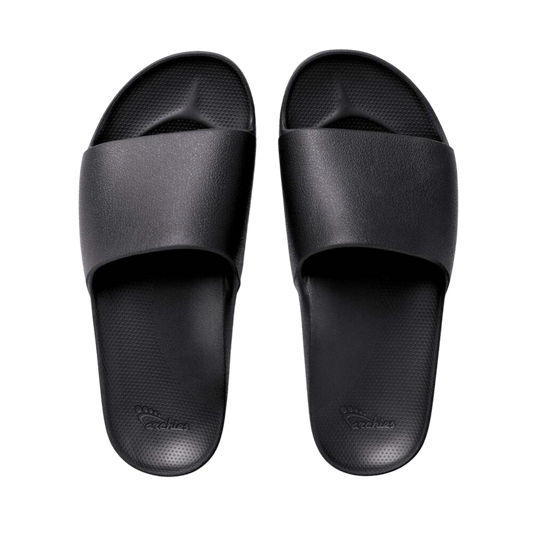Archies Arch Support Slides - Black