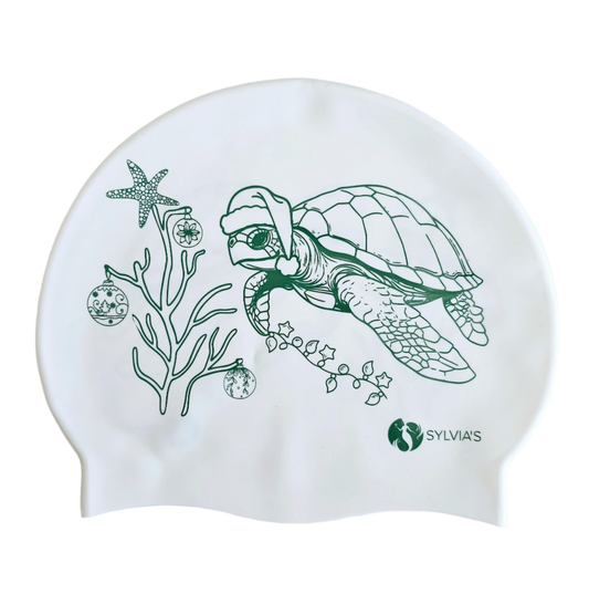 SSR Holiday Sea Turtle Elastomeric Silicone Cap