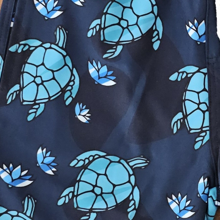 Millie Loves Lily Boys Swim Trunks - Sea Turtles