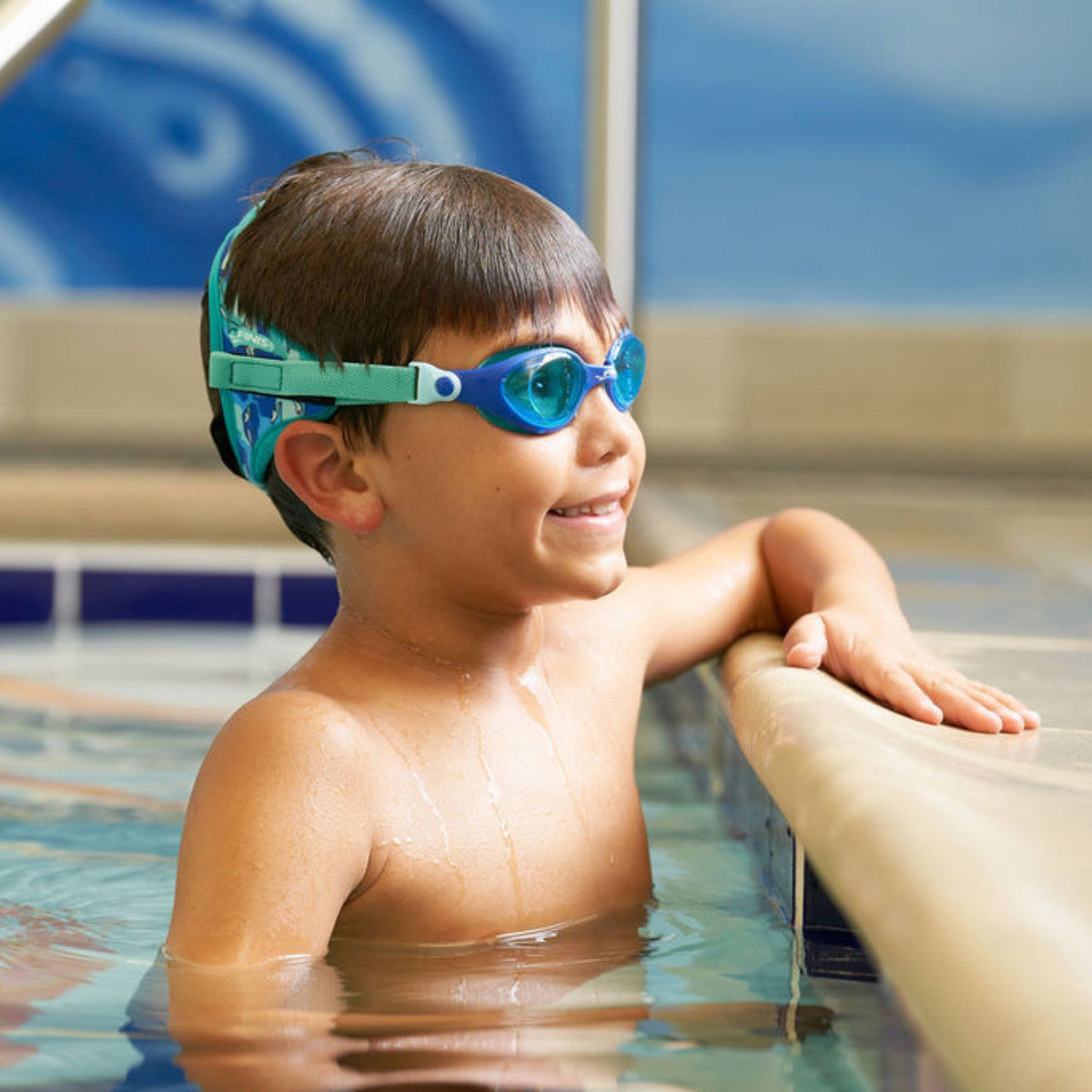 Finis Kids Dragonfly Goggles - Shark Camo