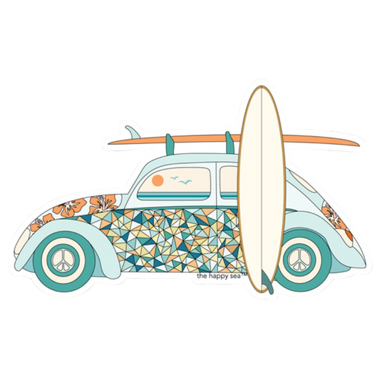 The Happy Sea Hibiscus Bug Sticker