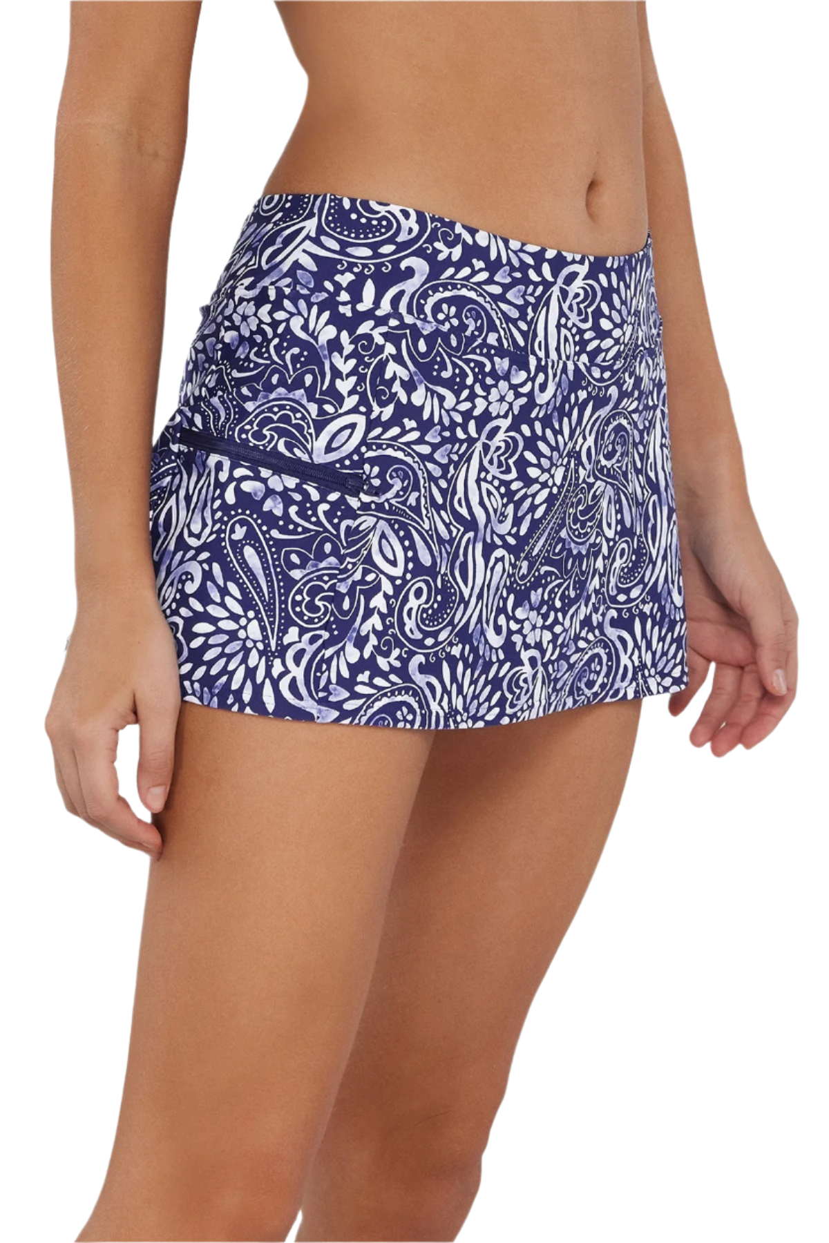 Sunsets Sporty Swim Skirt - Marina