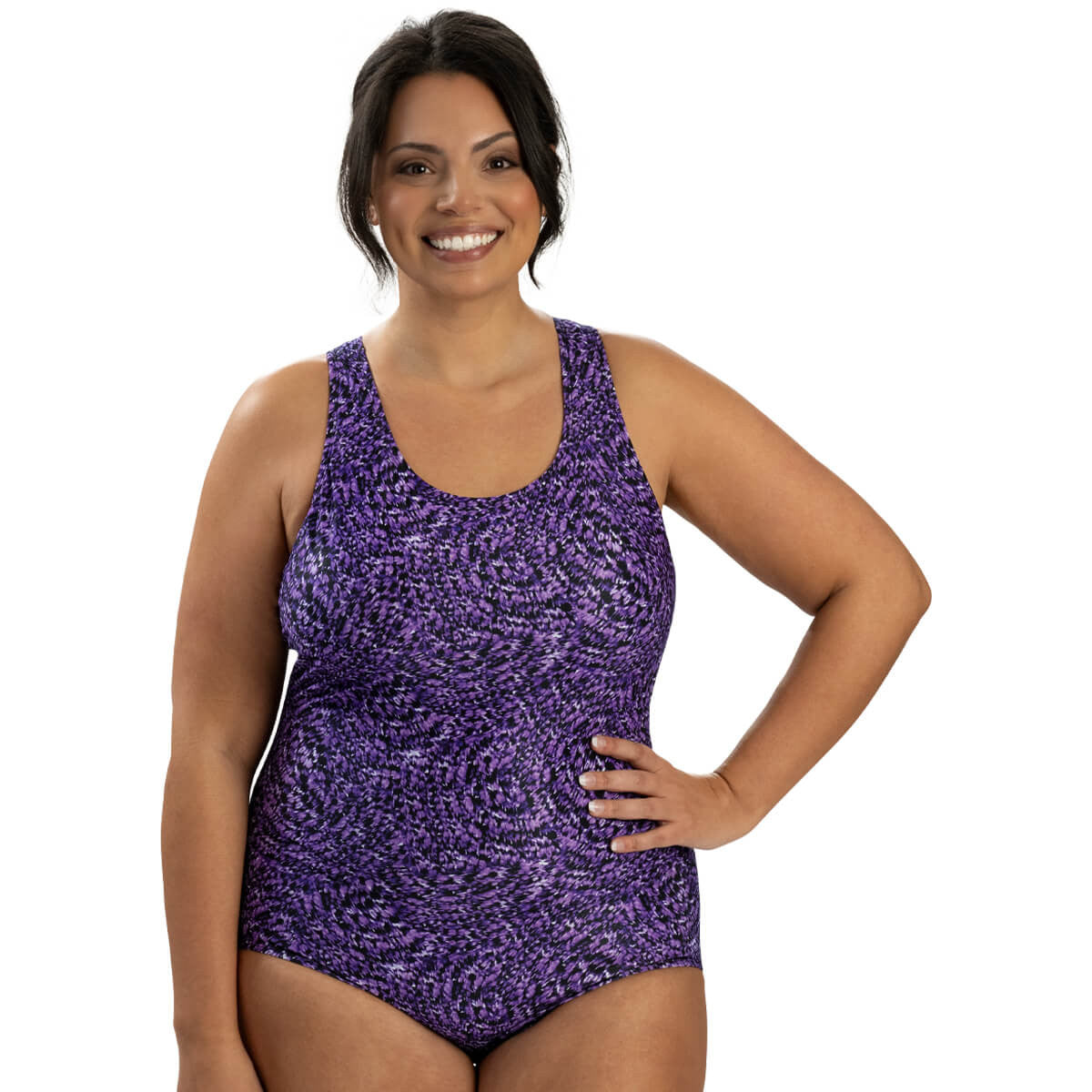 Dolfin Aquashape Conservative One Piece Swimsuit - Harmony