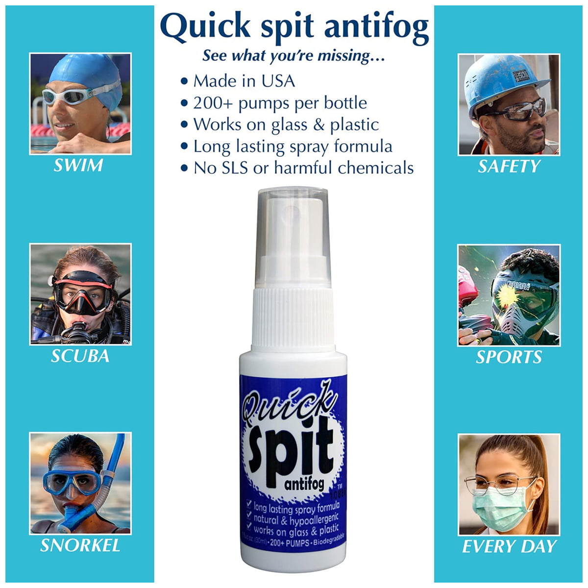 Jaws Quick Spit Anti Fog