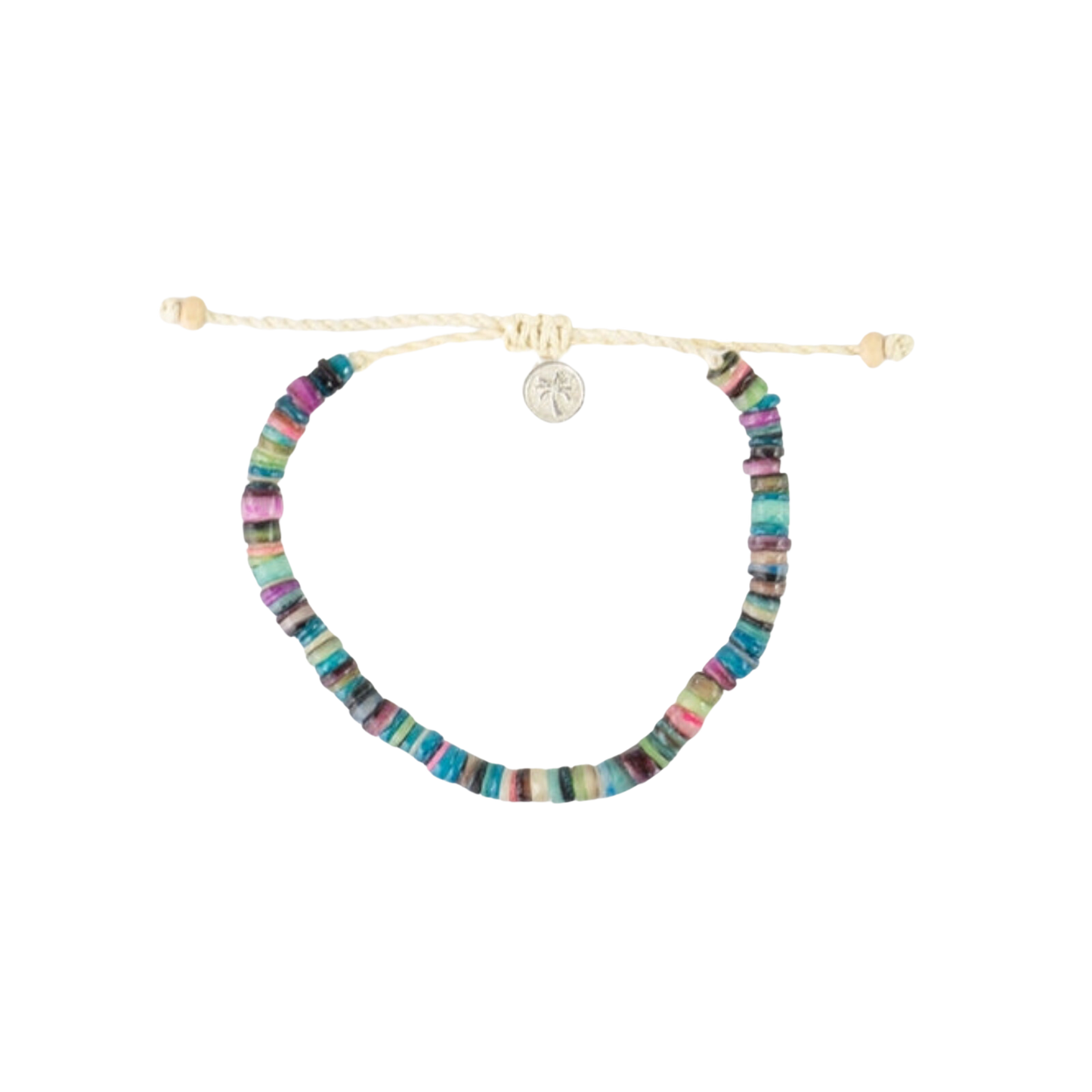 Pineapple Island Tube Beaded Bracelet - Multi