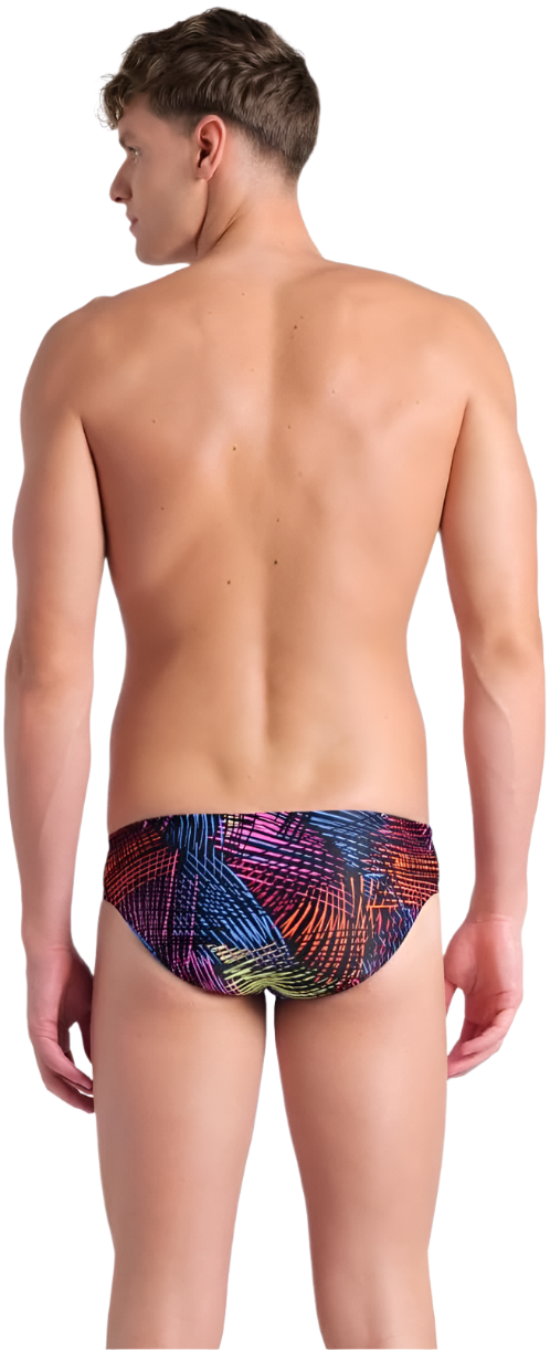Arena Men's Energy Brief Swimsuit - Black Multi