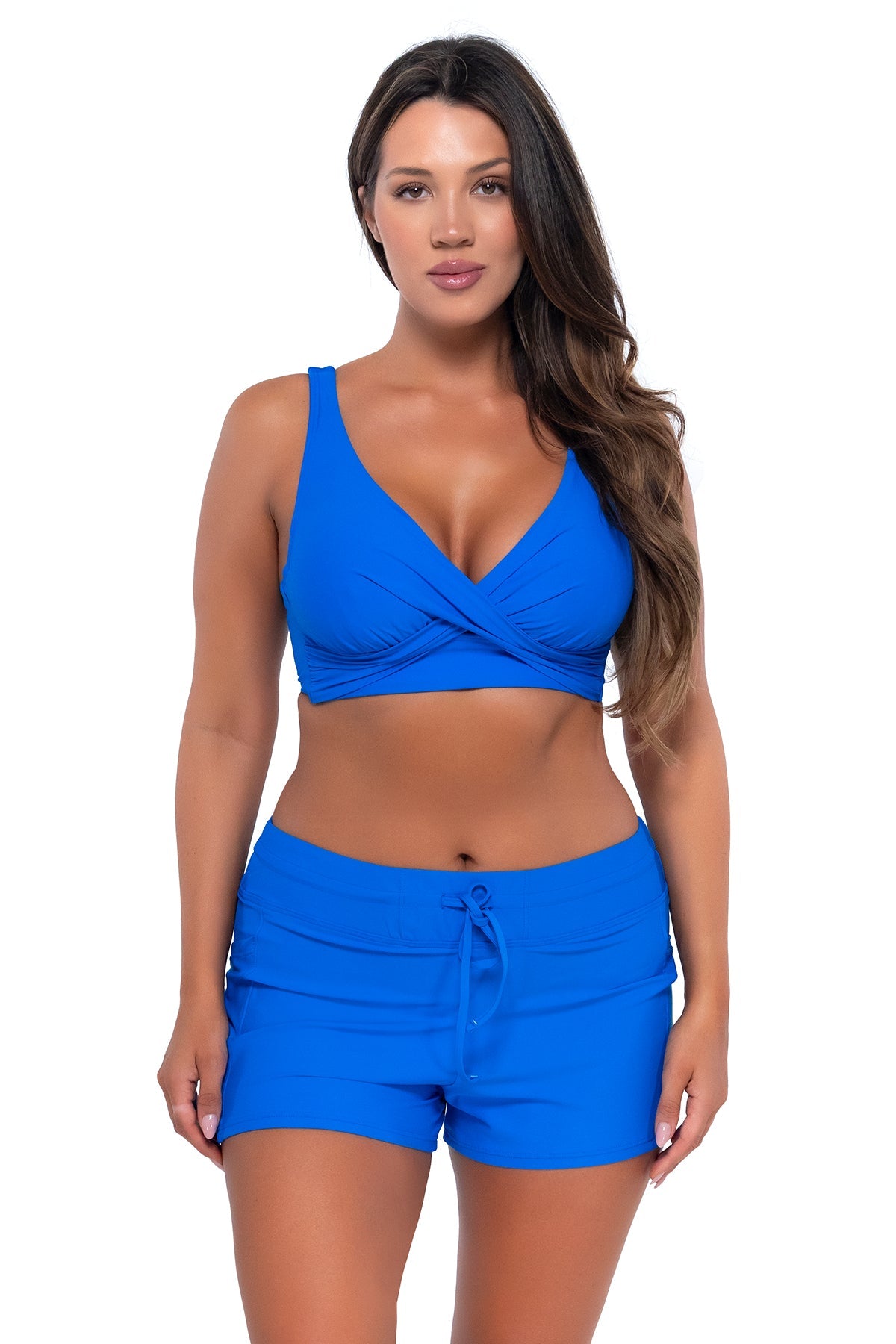 Sunsets Laguna Swim Short - Electric Blue