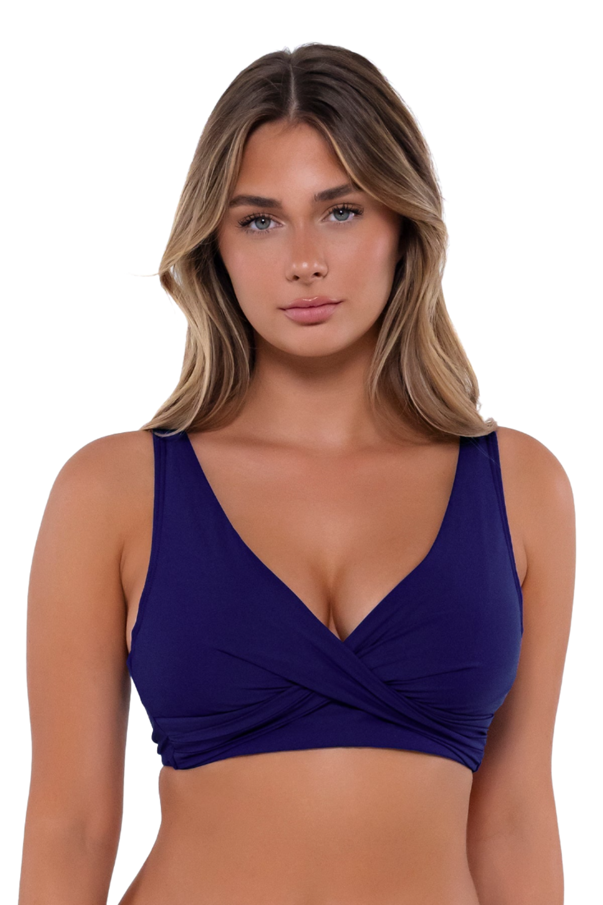 Sunsets Elsie D/DD Cup Bikini Top - Indigo
