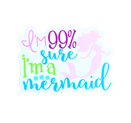 SSR 99% Mermaid Swim Sticker