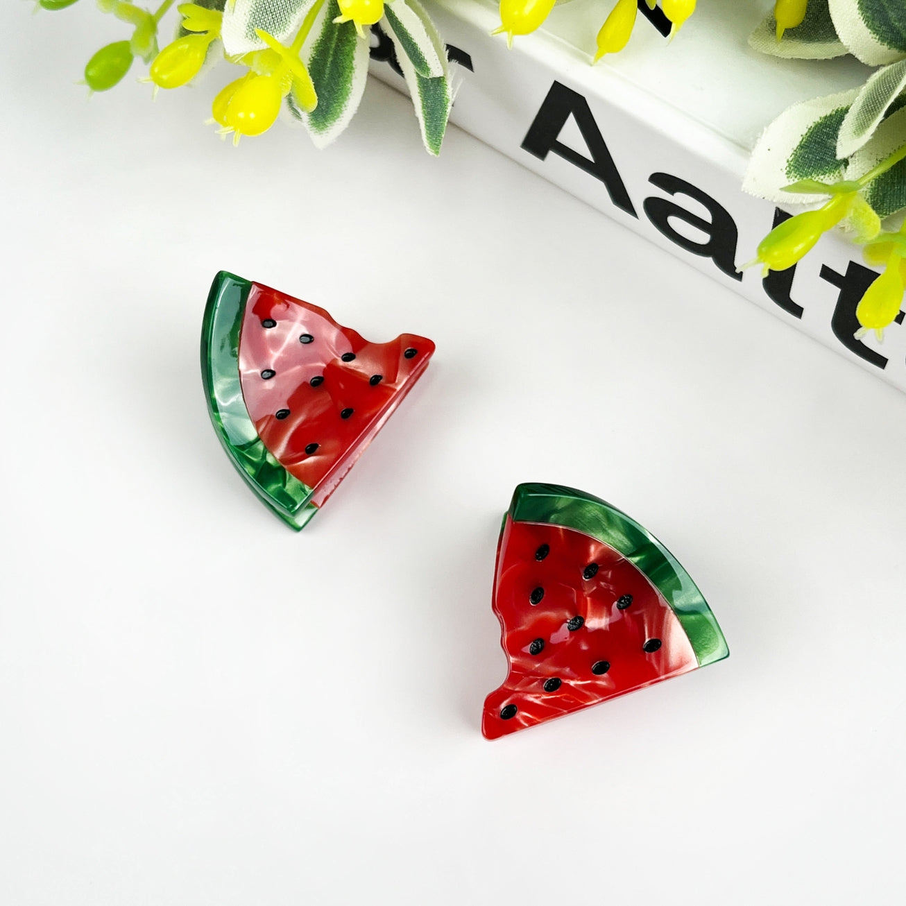 SSR Acetate Mini Watermelon Claw Clip
