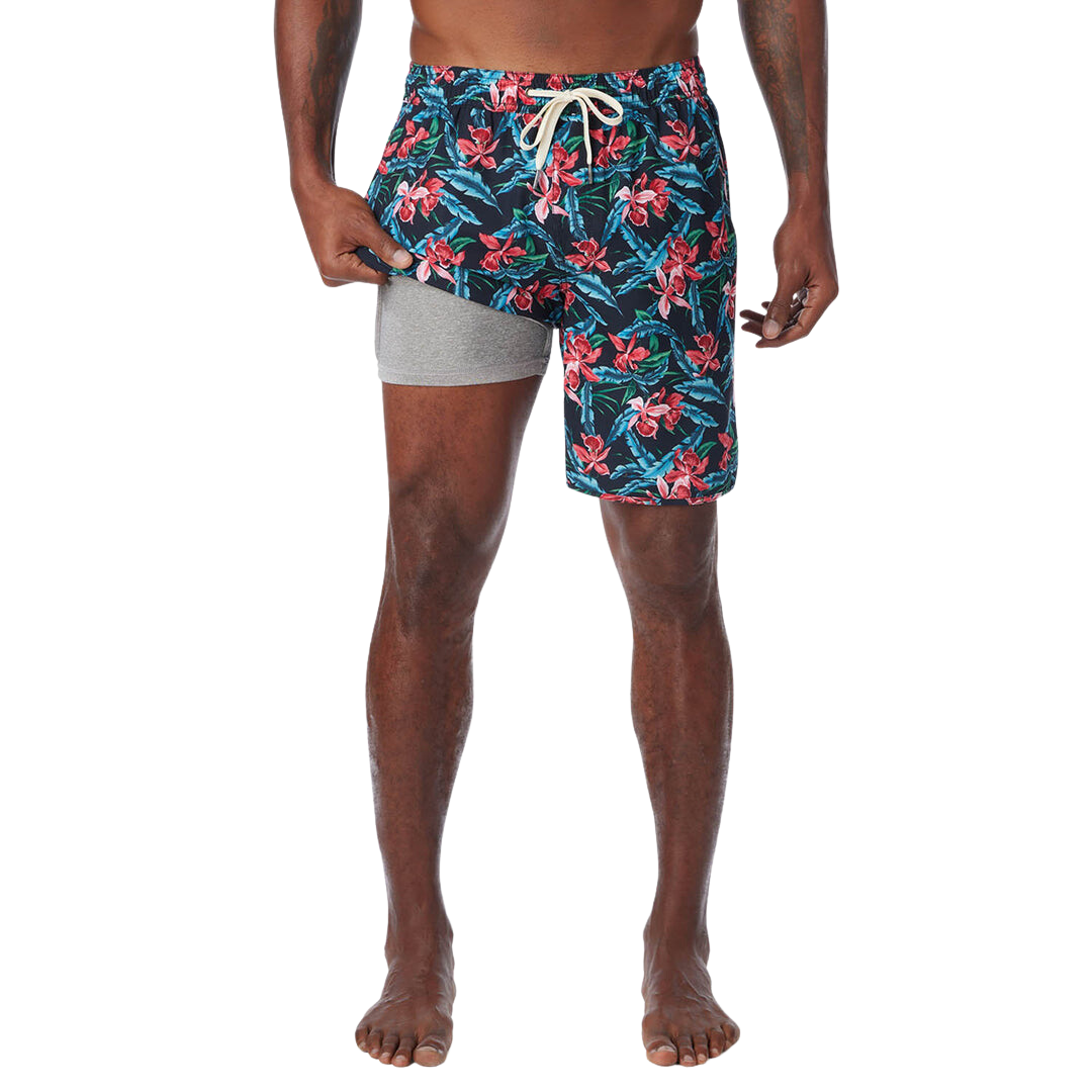 Fair Harbor The Anchor Men's Swim Trunks Boardshort - Tropical Nights - FINAL SALE