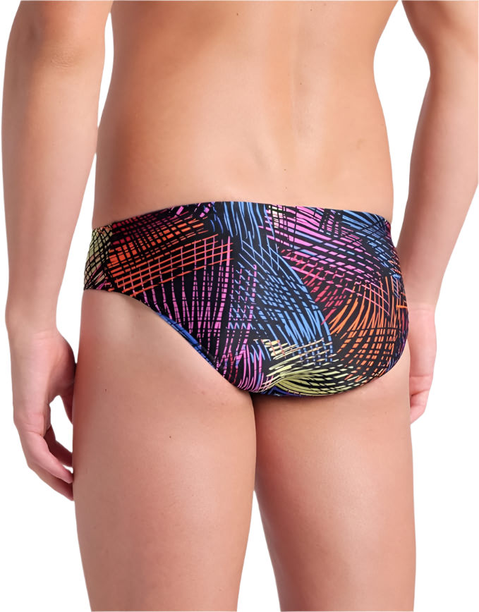 Arena Men's Energy Brief Swimsuit - Black Multi