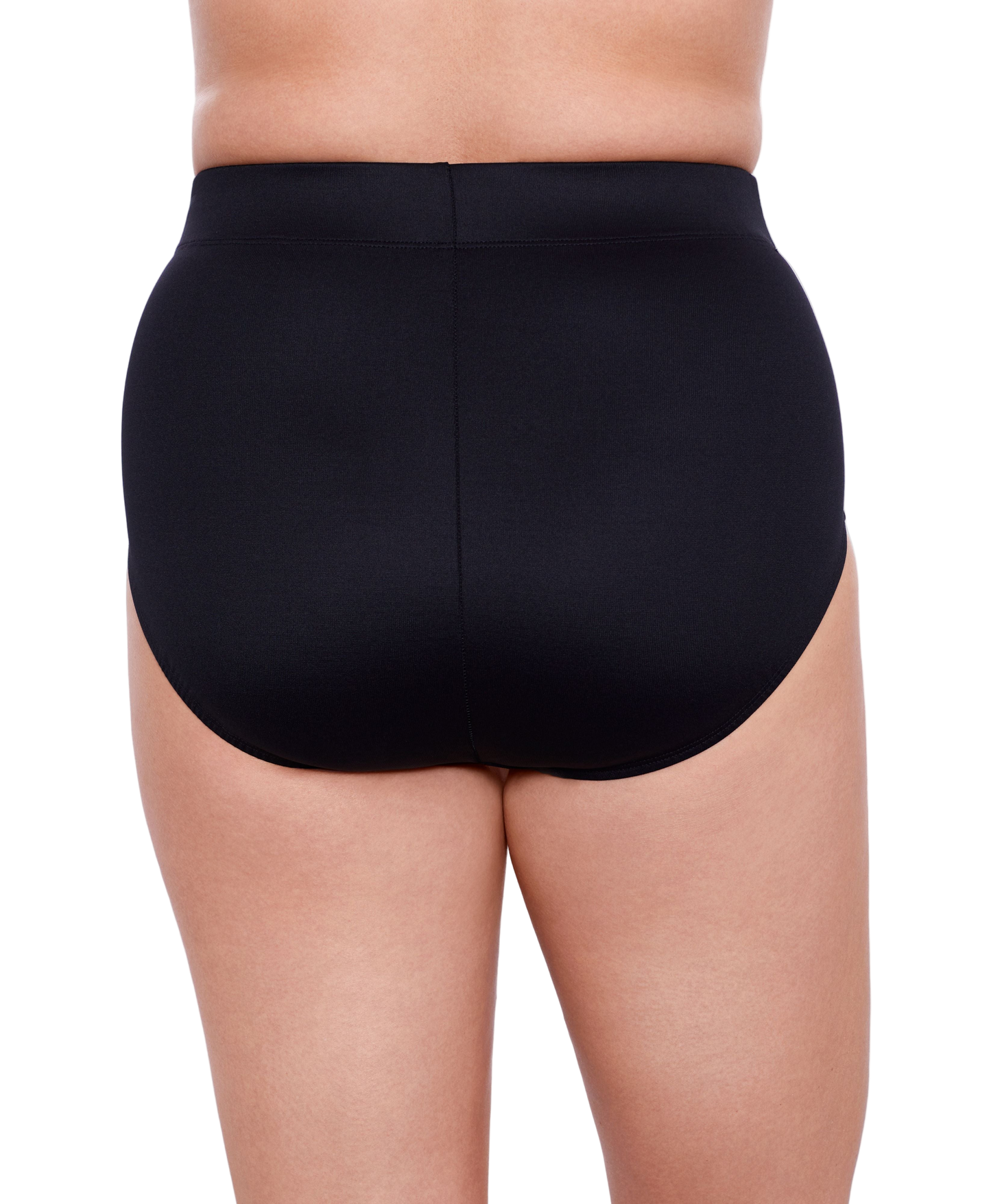 Miraclesuit Plus Size Basic Pant Swim Bottom - Black