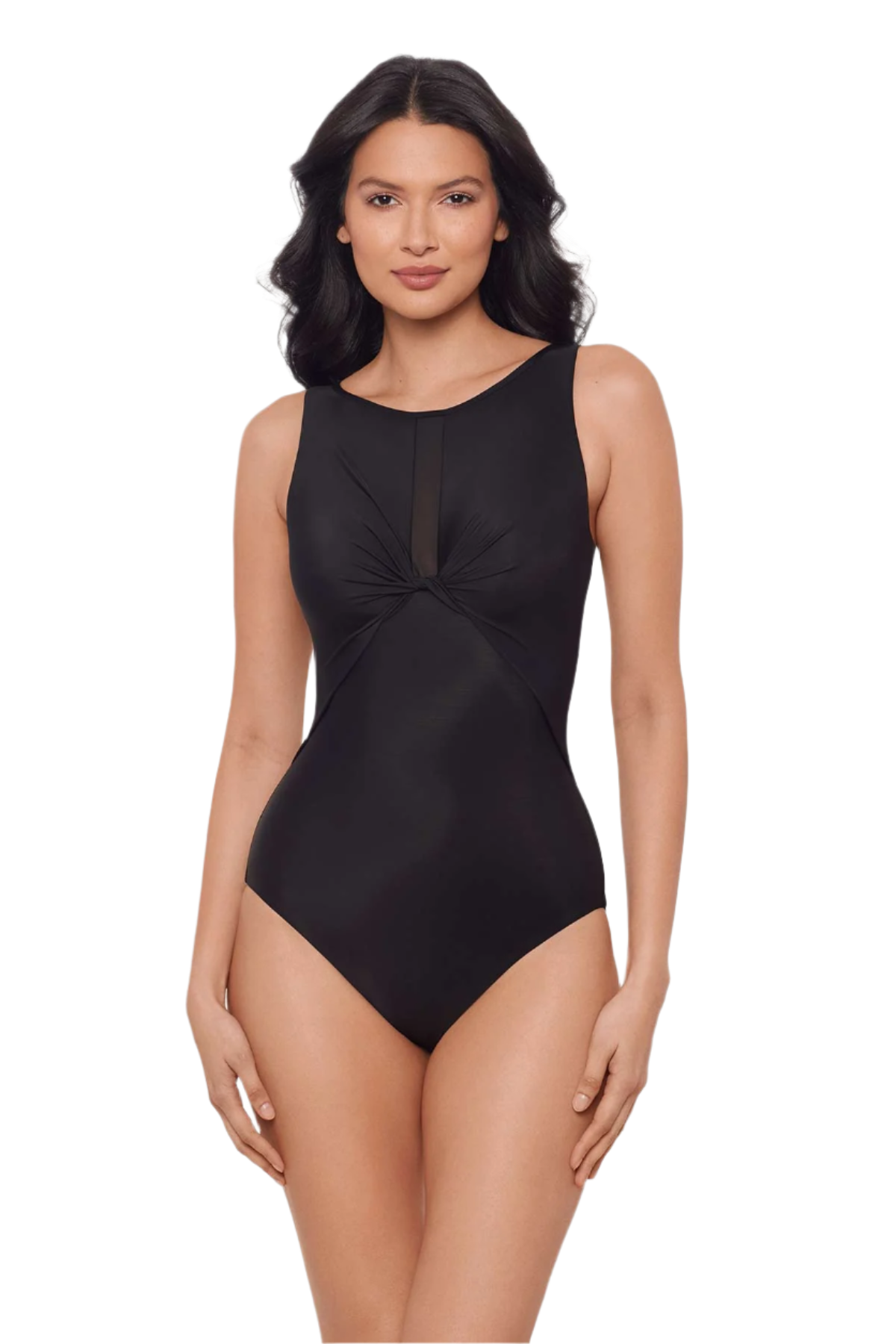Miraclesuit Evoke Underwire High Neck One Piece Swimsuit - Network News