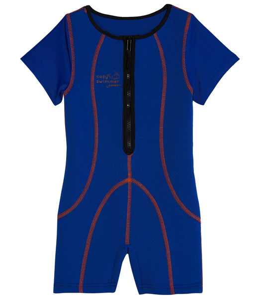 Finis Cozy Swimmer Youth Thermal Swimsuit UPF 50+ - Blue