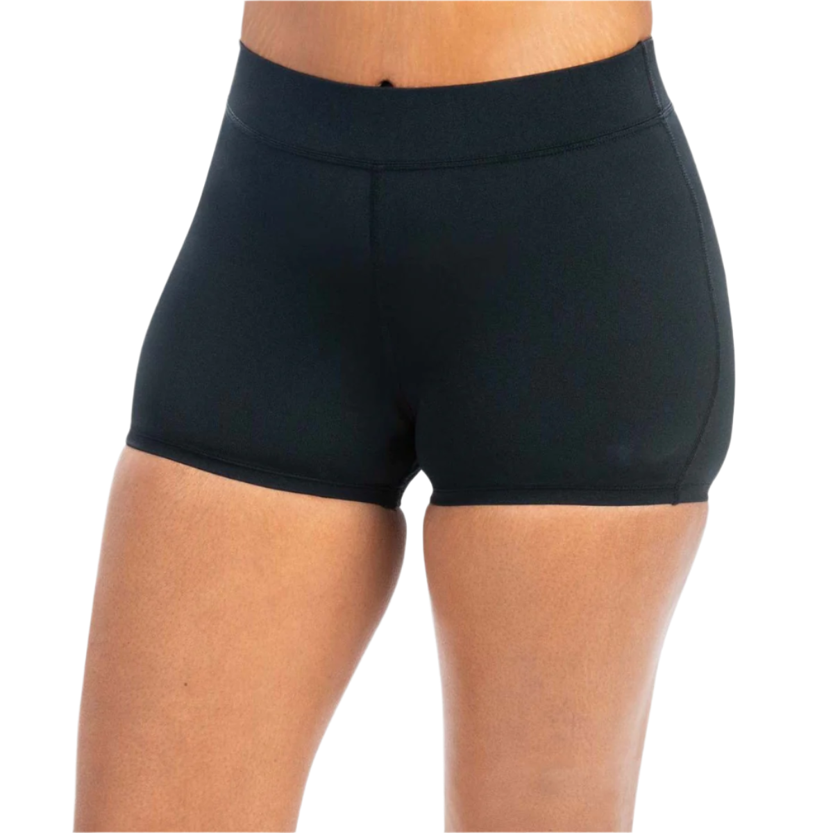 Dolfin Aquashape Solid Fitted Swim Shorts - Black
