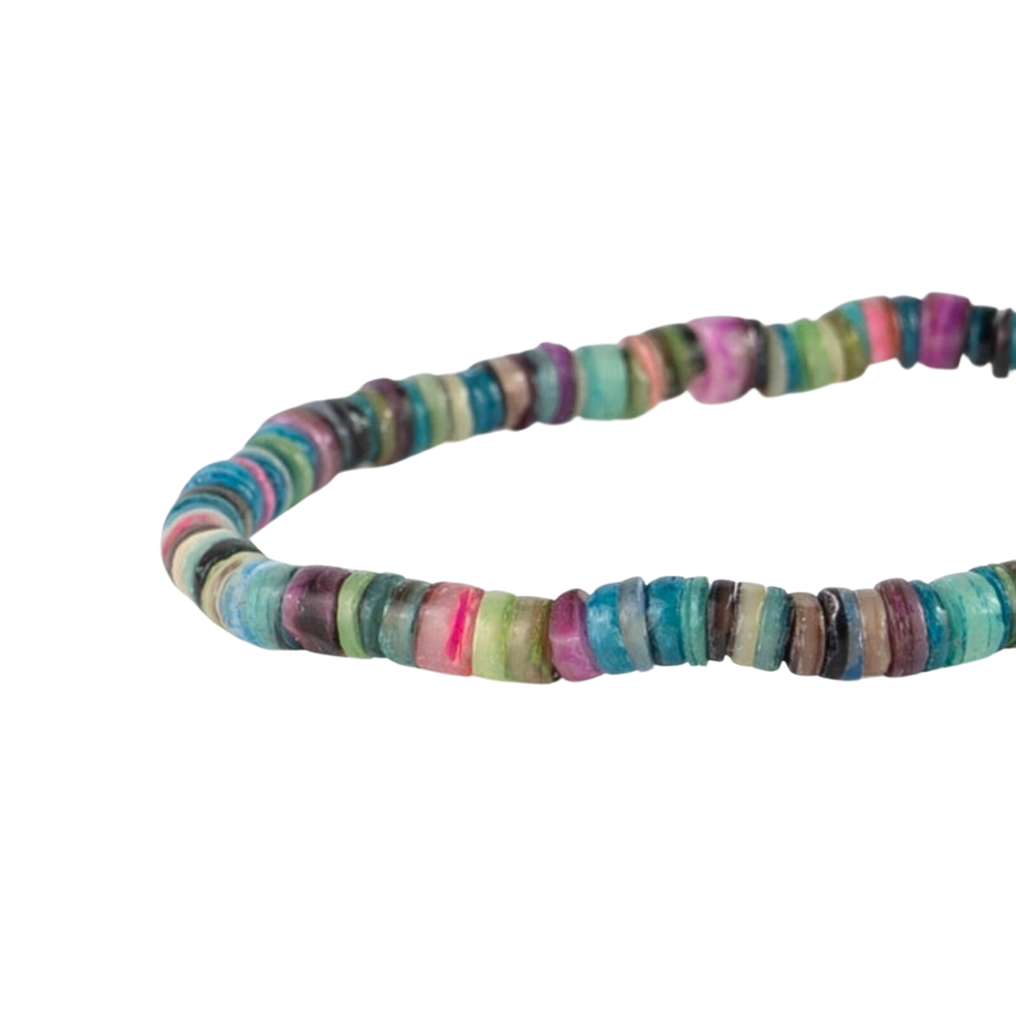 Pineapple Island Tube Beaded Bracelet - Multi