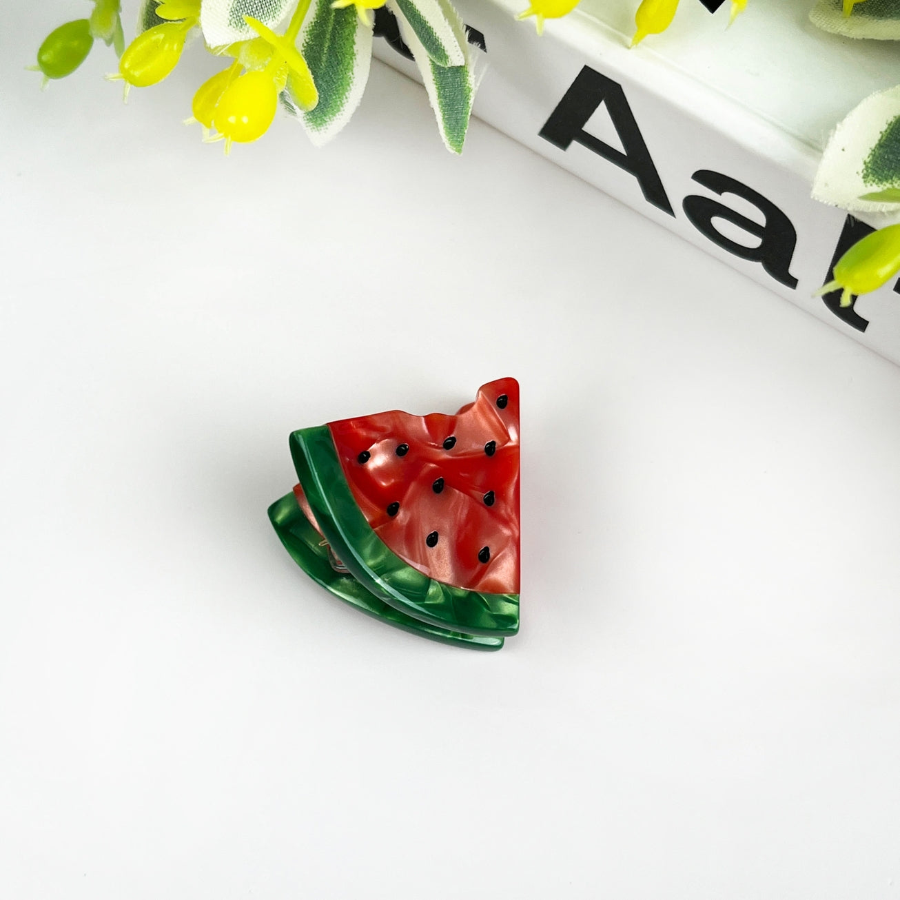 SSR Acetate Mini Watermelon Claw Clip