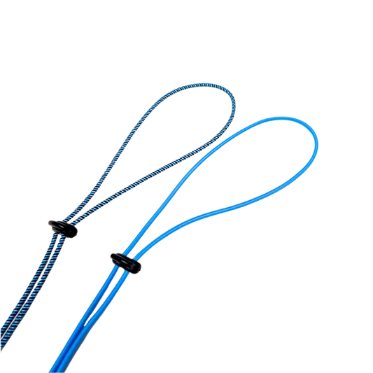 Speedo Bungee Replacement Goggle Strap (2 Pack) - Blue