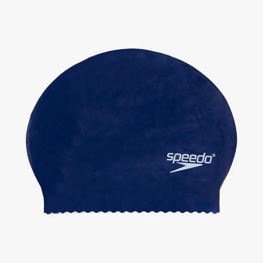 Speedo Latex Adult Swim Cap - Navy