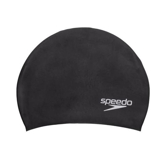 Speedo Silicone Adult Swim Cap - Black