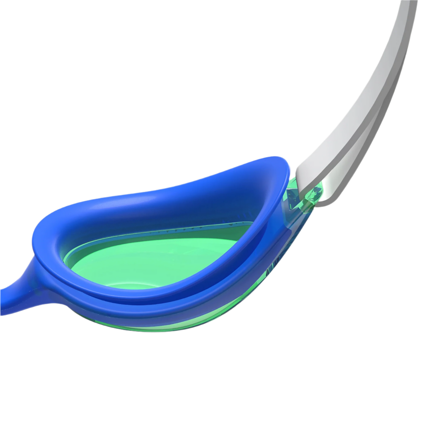 Speedo Unisex Hyper Flyer Junior Ages 6-14 Goggle - Blue/Jade