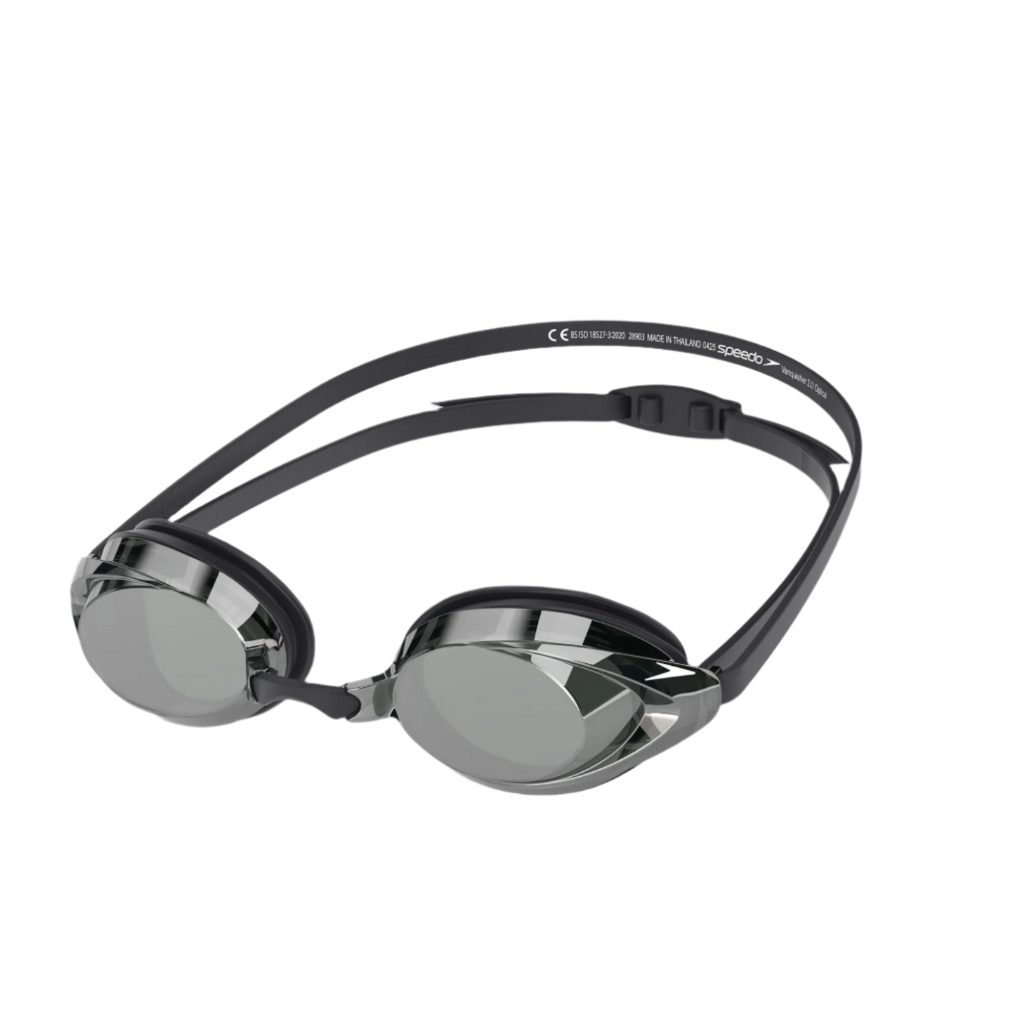 Speedo Vanquisher 2.0 Optical Prescription Mirrored Goggle - Smoke Mirrored